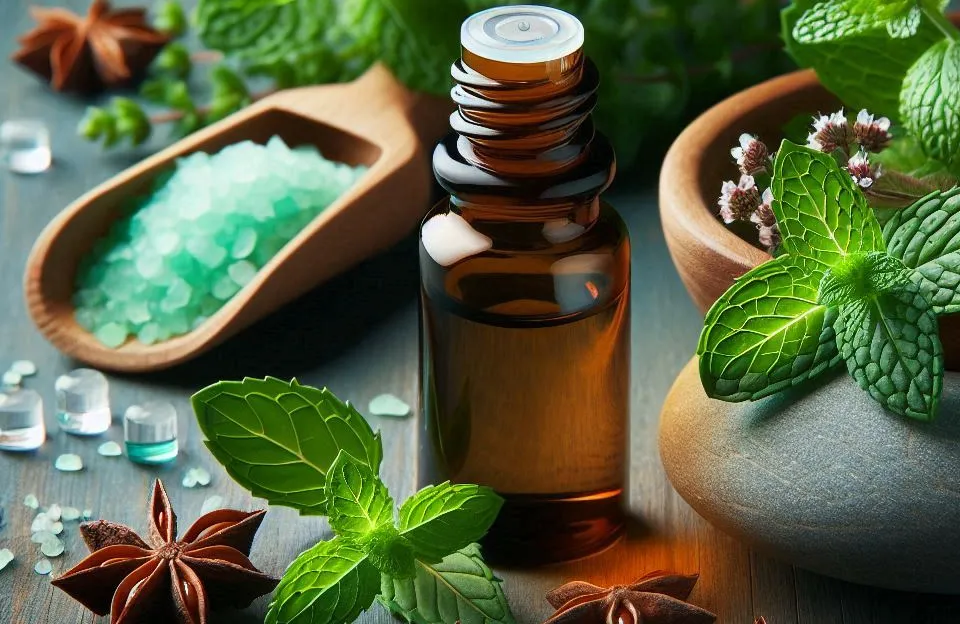 oleo essencial hortela