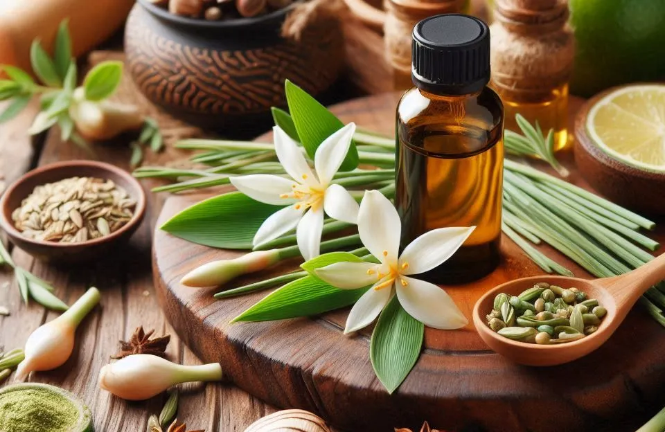 óleo essencial de capim limão