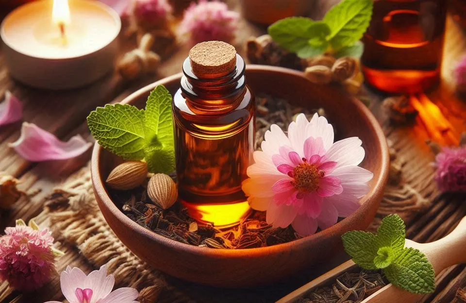 óleo essencial de patchouli