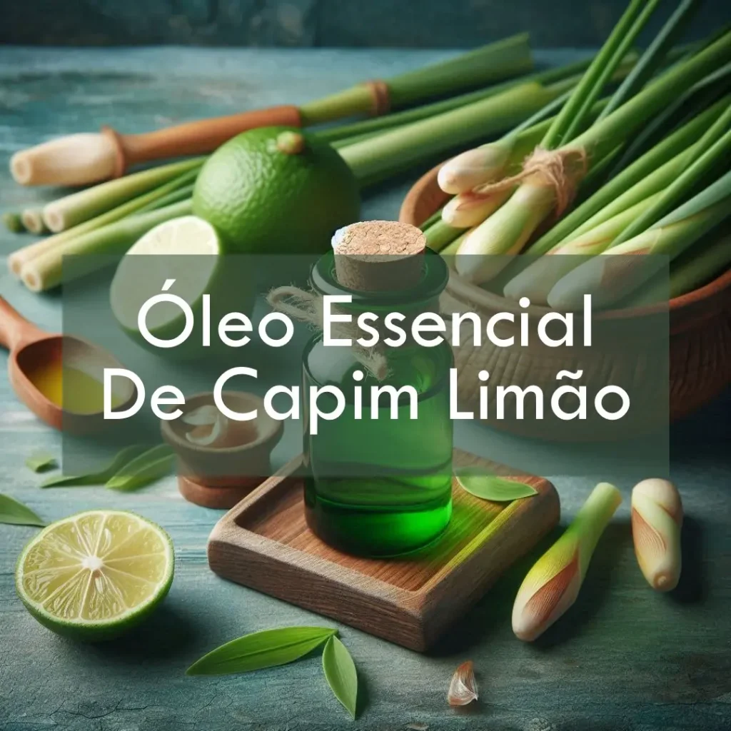 oleo essencial de capim limão