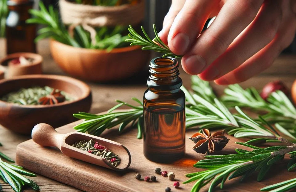 óleo essencial de alecrim para que serve
