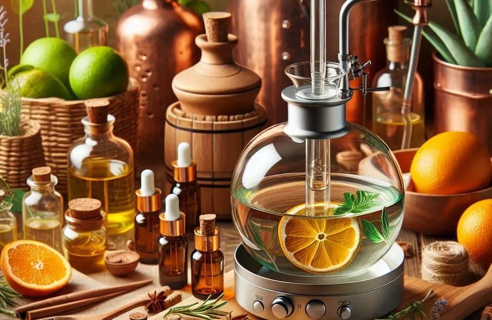 destilador de oleos essenciais
