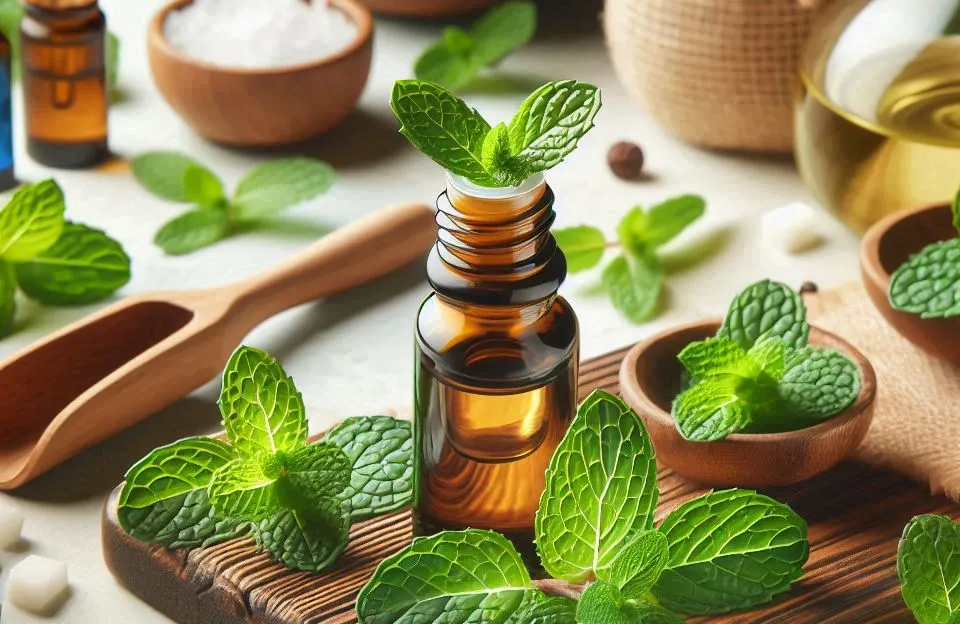 óleo essencial hortelã pimenta