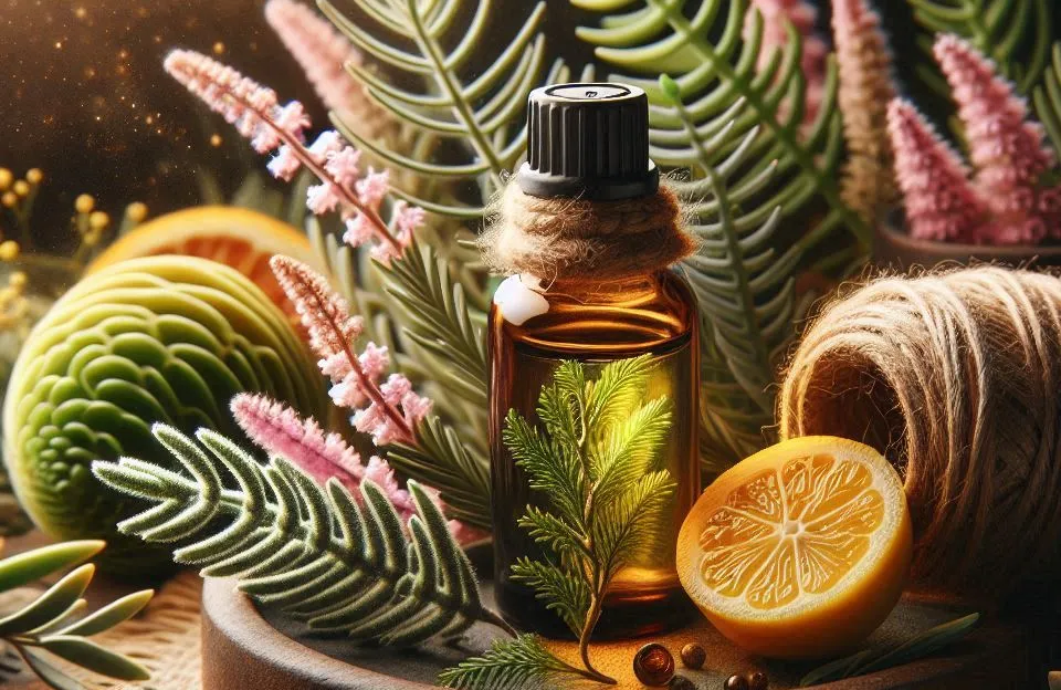 óleo essencial melaleuca