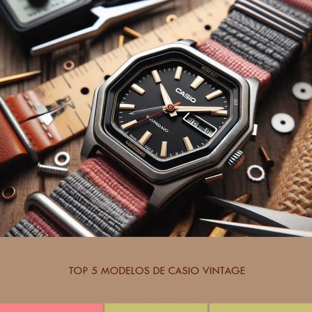 Top Cinco Modelos de Casio vintage