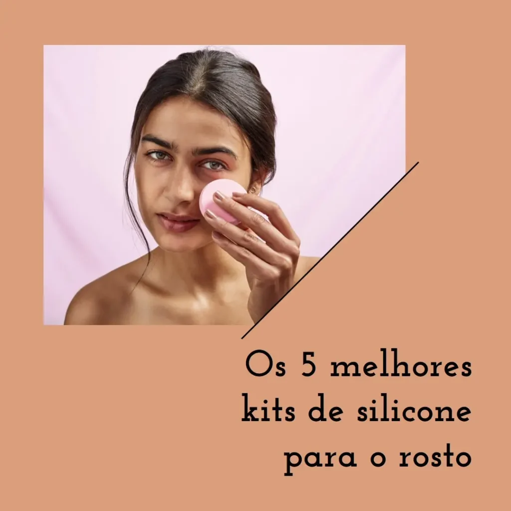 Top Cinco Modelos de Kit Contendo 16 peças Completo para Rosto de Gel Silicone