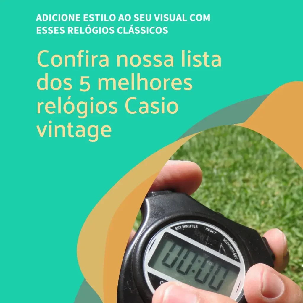 Lista de 5 Melhores: Casio vintage relogio