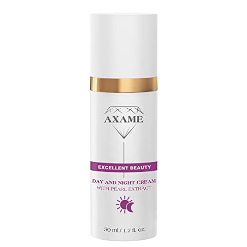 Creme hidratante facial antienvelhecimento Day and Night com extrato de pérola natural, 50 ml | 50 ml