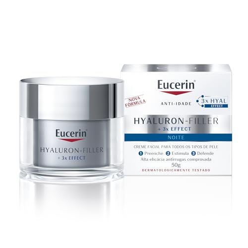Eucerin Creme Facial Antirrugas Hyaluron-Filler Noite 50G