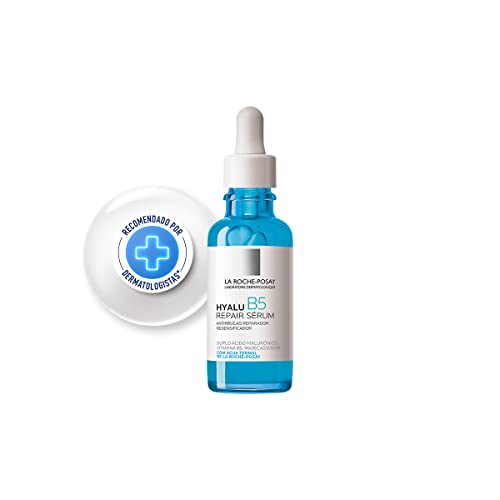 La Roche-Posay Hyalu B5 Sérum Antirrugas, Reparador Redensificador, Rugas e linhas finas, Ácido Hialurônico, Vitamina B5, Recupera elasticidade e volume, 30ml