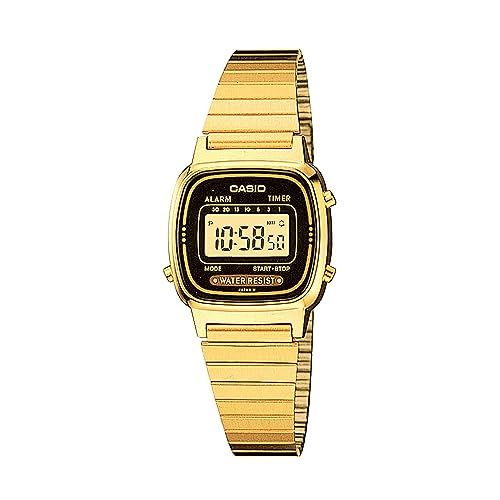 Relógio Feminino Digital Casio LA670WGA1DF - Dourado