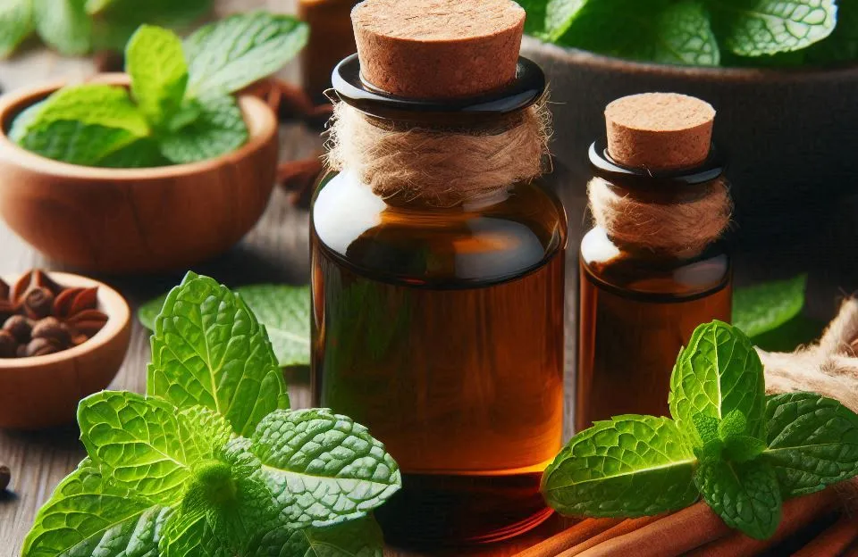 óleo essencial de hortelã