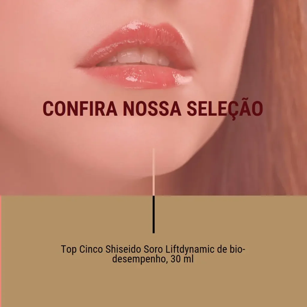Top Cinco Shiseido Soro Liftdynamic de bio-desempenho, 30 ml