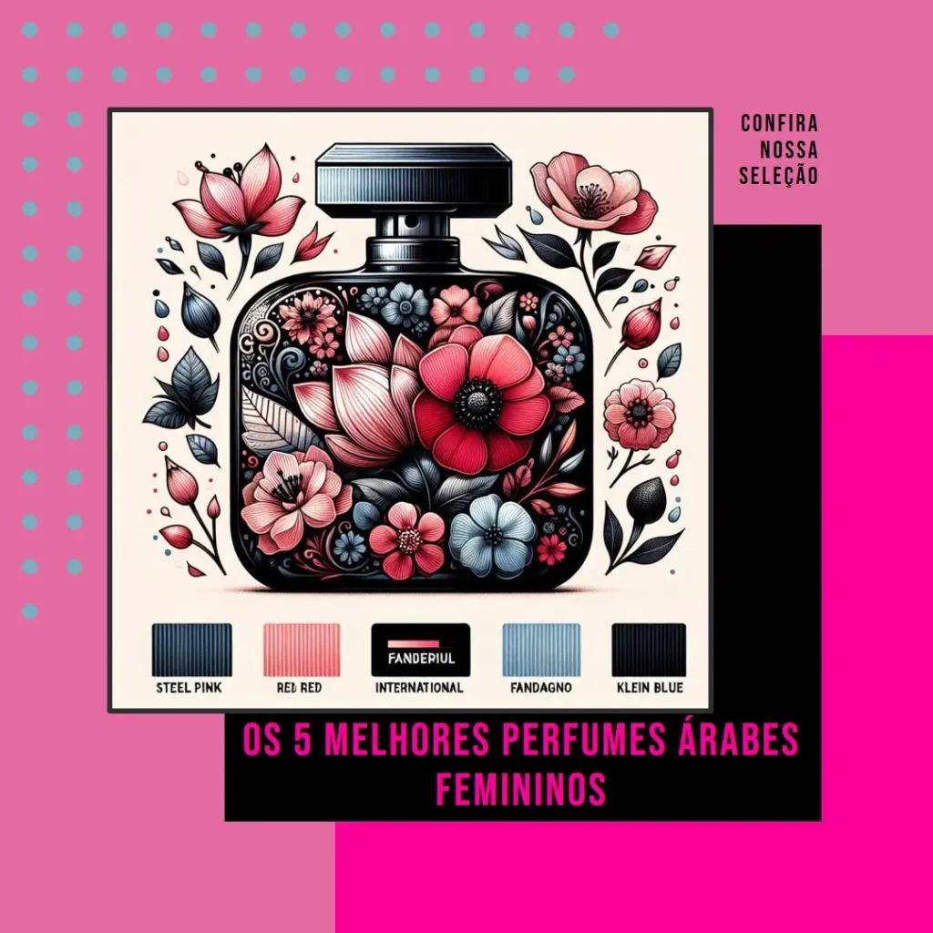 Principais Cinco perfumes árabes femininos