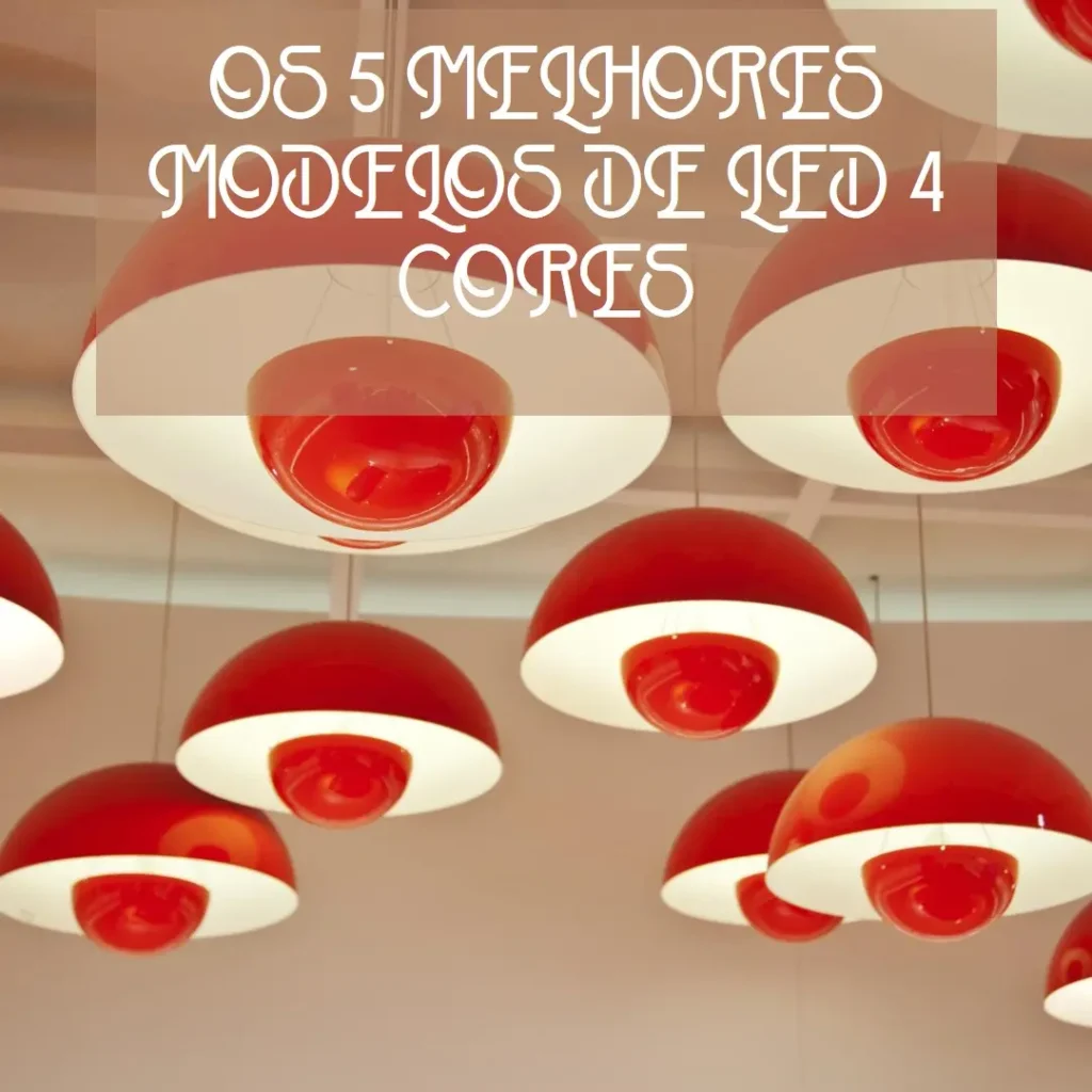 Cinco Melhores Modelos de Ponce Vitality Led 4 Cores