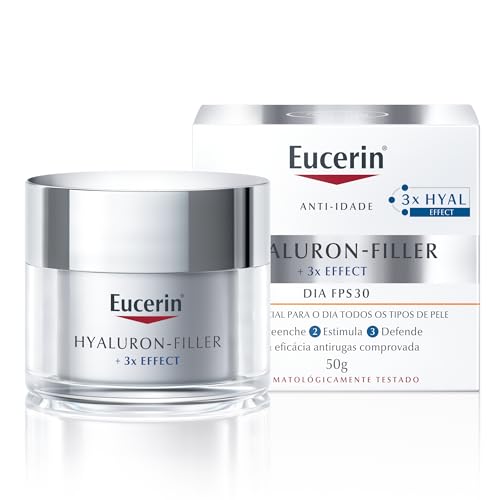 Eucerin Creme Facial Anti-idade Hyaluron-Filler Dia FPS30 50ml