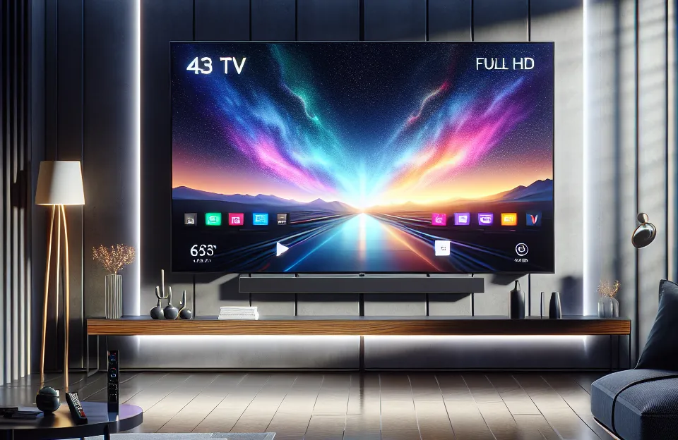 Smart TV Philips 43" Full HD 43PFG6909/78: Google TV, HDR e Comando de Voz