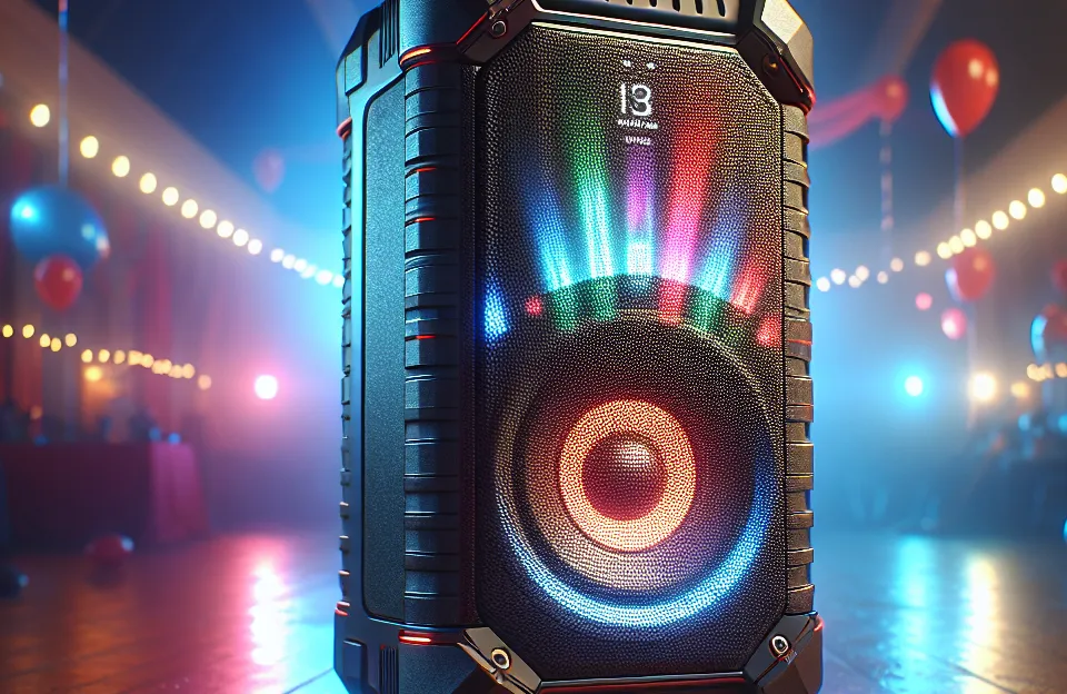 JBL PartyBox 710 - Potência e Luzes para Sua Festa