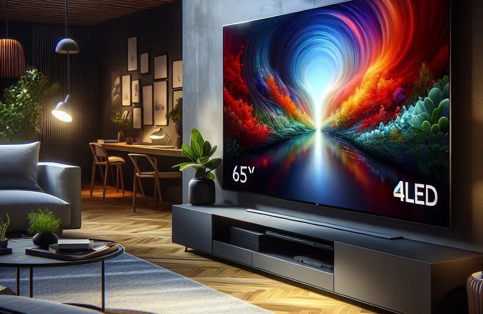 Samsung Smart TV 65" QLED 4K 65Q60D - Qualidade e Tecnologia Impressionantes