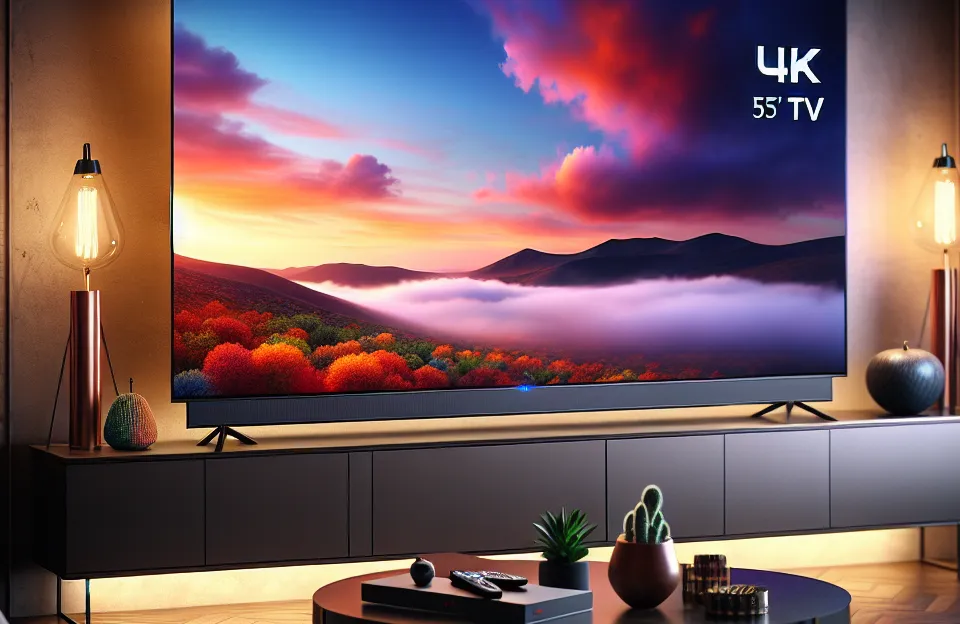 Samsung Smart TV 55" QLED 4K 55Q70D com Tecnologia de Pontos Quânticos