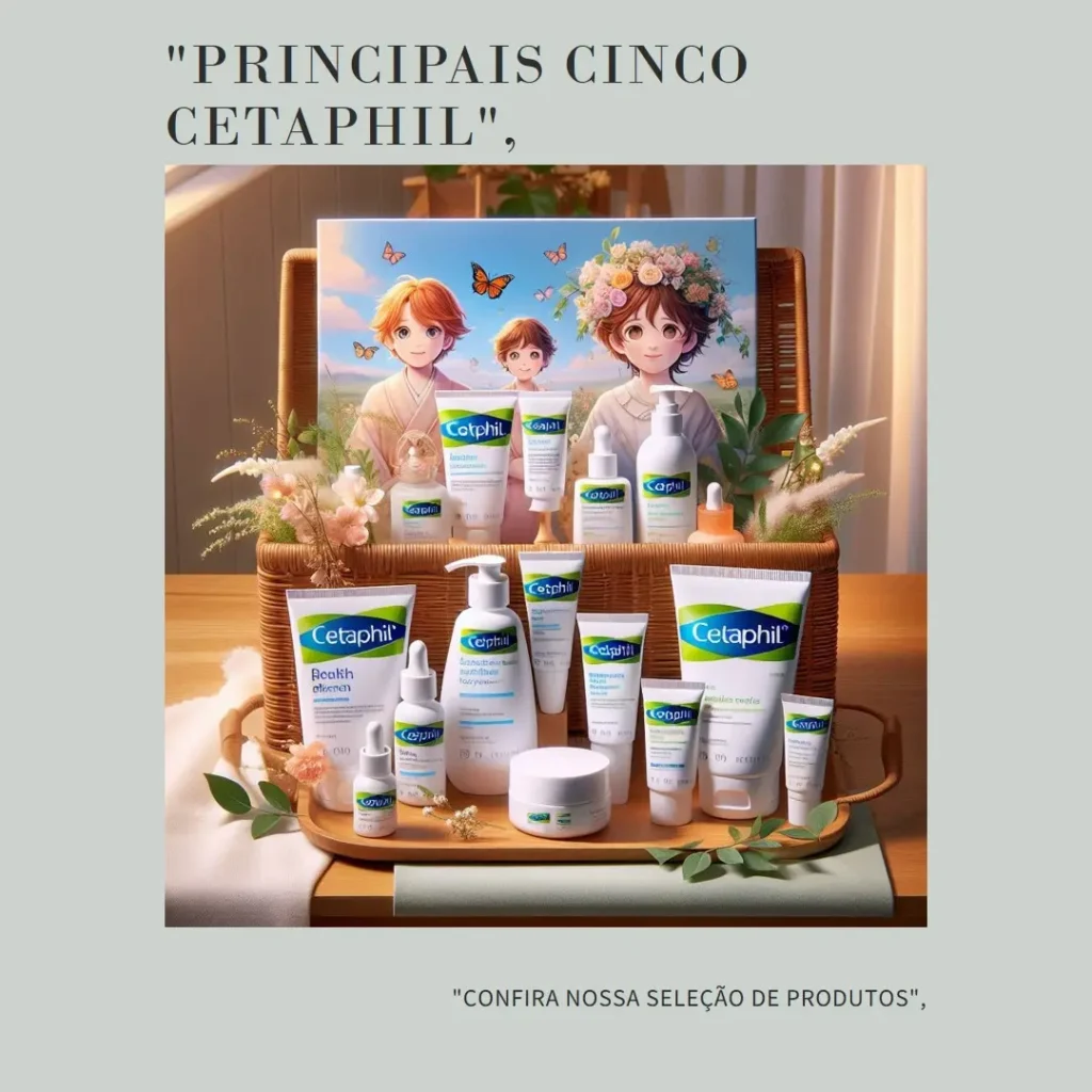 Principais Cinco cetaphil rosto