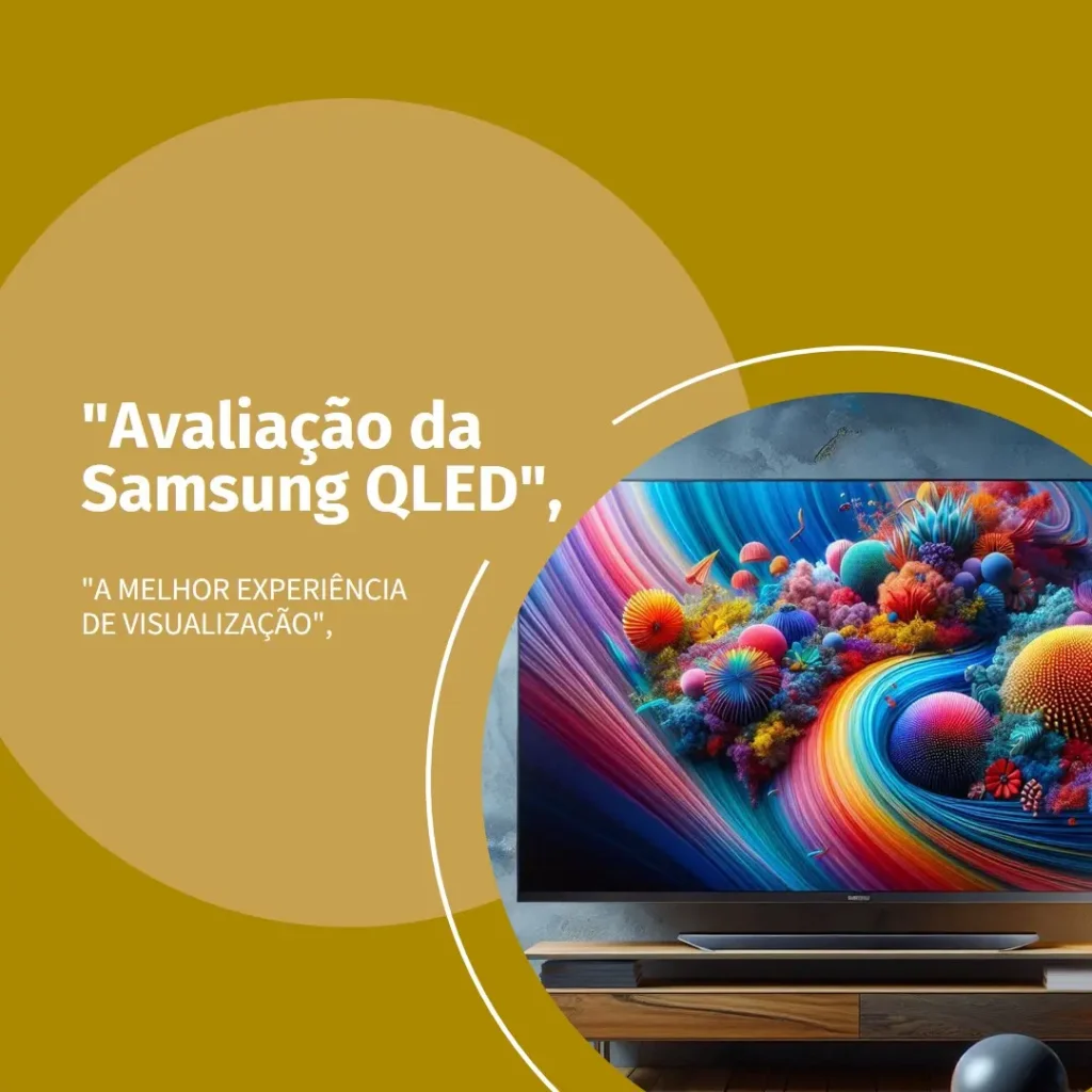 Samsung Smart TV 65" QLED 4K 65Q60D - Qualidade e Tecnologia Impressionantes