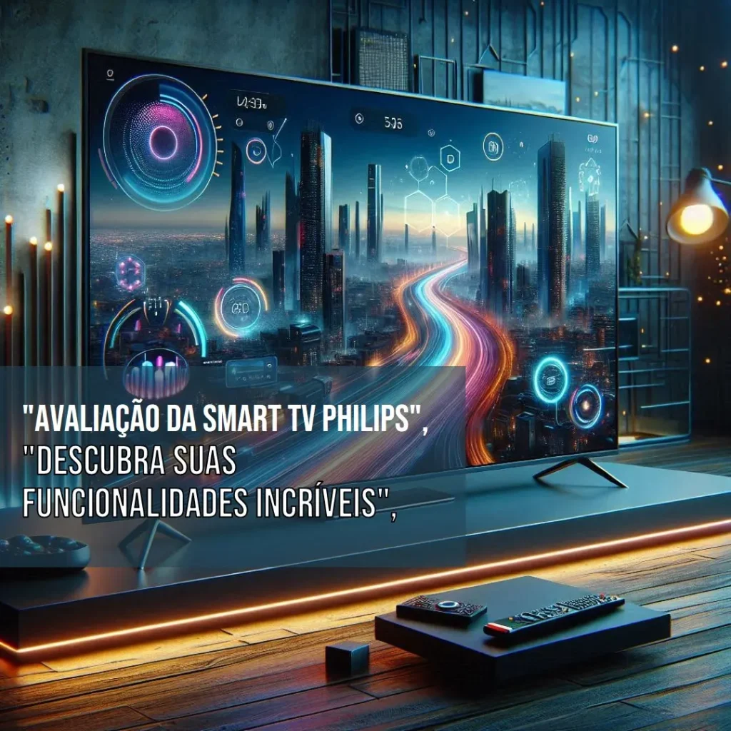 Smart TV 65" 4K 120 Hz Philips THE ONE com Ambilight e Google TV