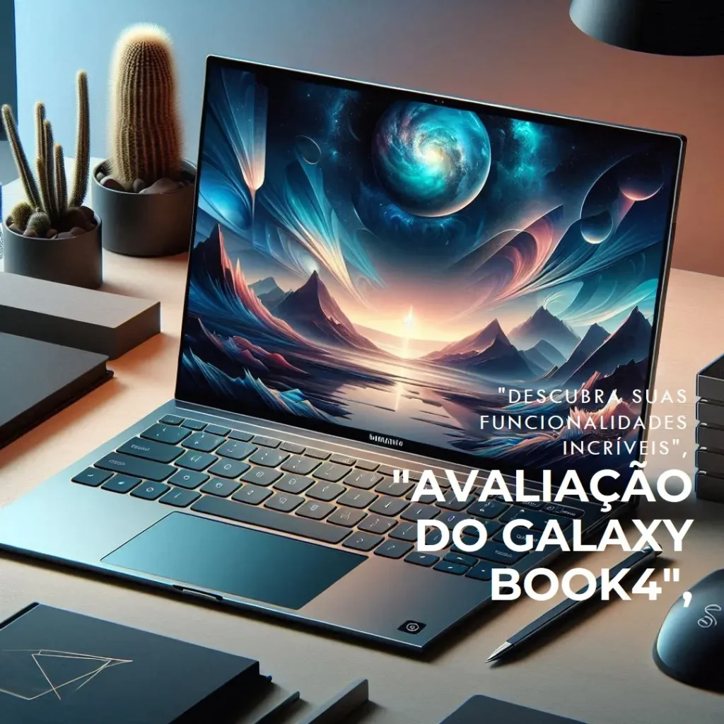 Notebook Samsung Galaxy Book4 i5 8GB 512GB W11H: Desempenho e Elegância