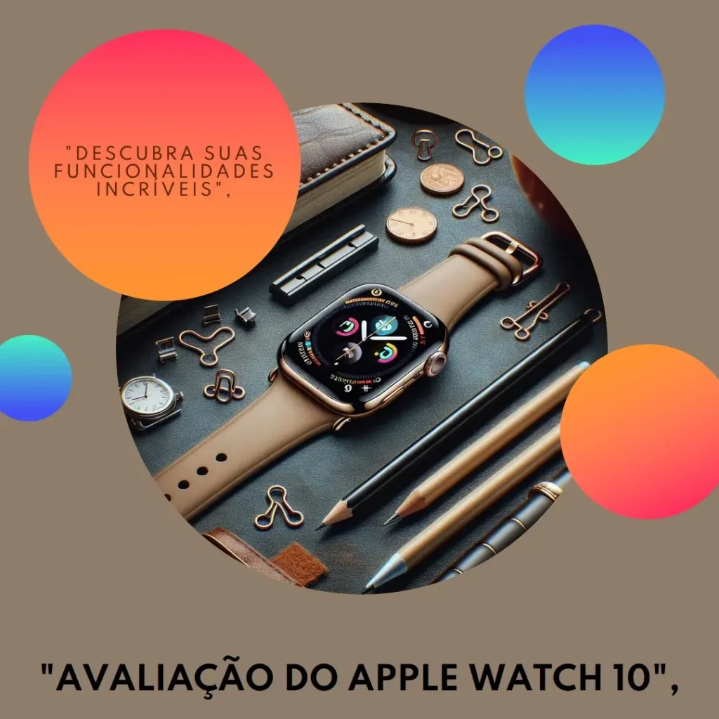 Apple Watch Series 10 GPS: Tela Maior e Recursos Avançados