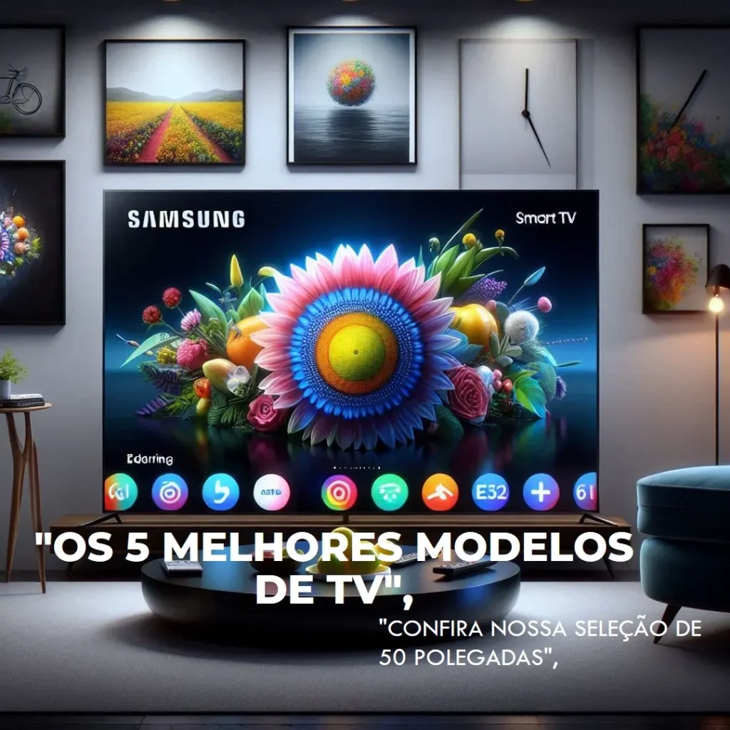 Os 5 Melhores Modelos de TV smart 50 polegadas Samsung