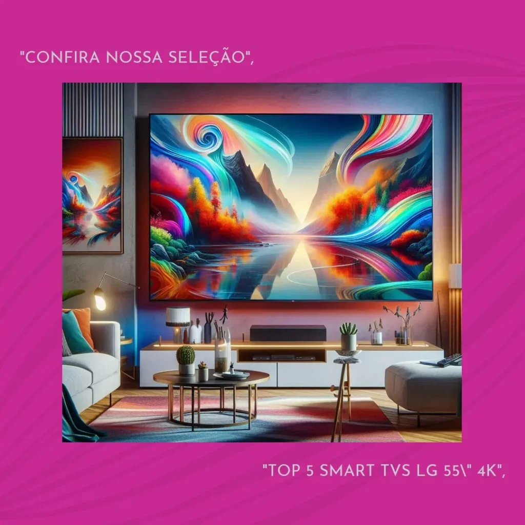 Top 5 Opções de Smart TV LG 55 polegadas 4k