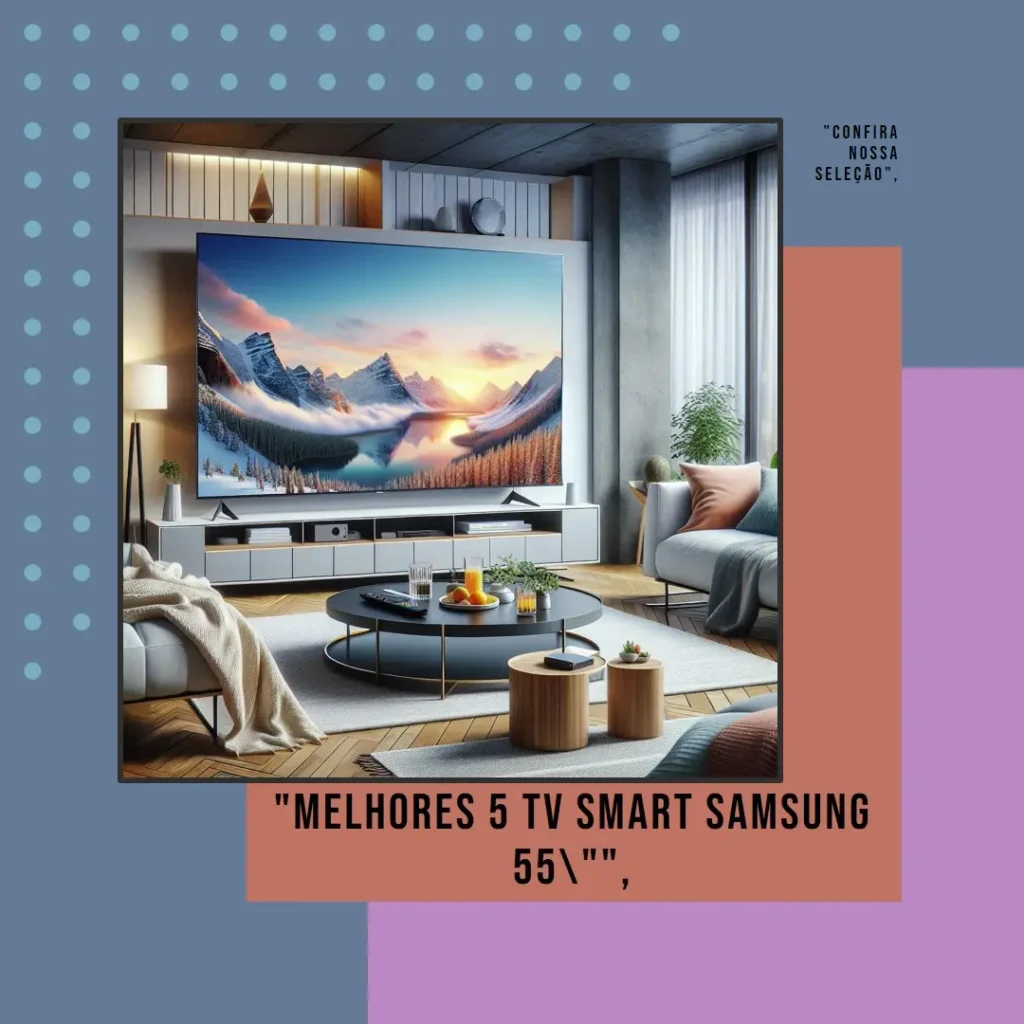 Melhores 5 TV Smart Samsung 55 polegadas