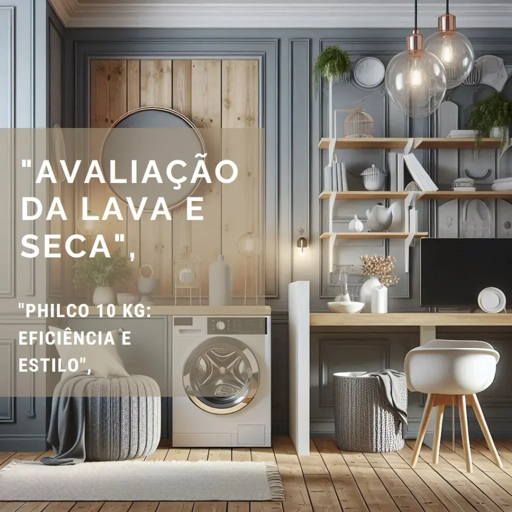 Lava e Seca Philco 10 kg Inox PLS11T: Economia e Eficiência no Seu Dia a Dia