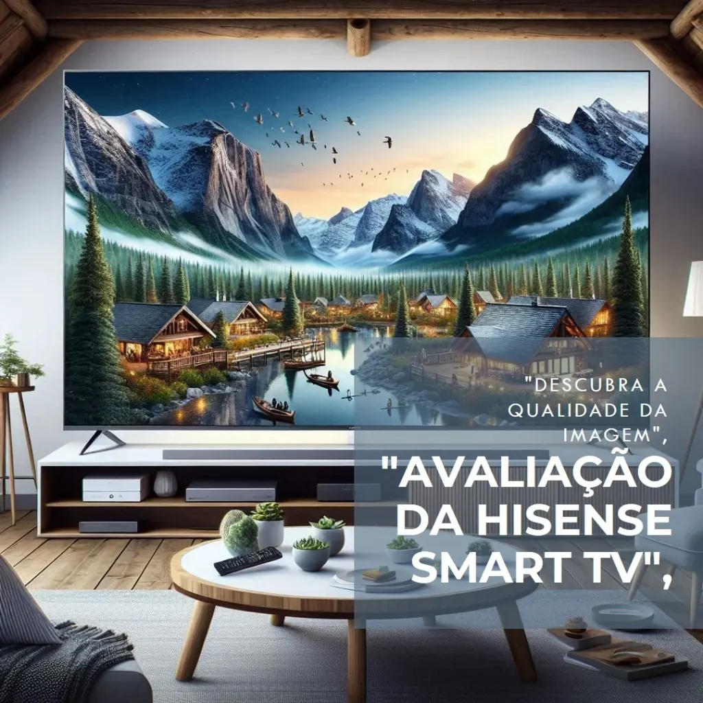 Hisense Smart TV UHD 4K QLED 55" 55Q6N: Qualidade de Imagem e Som para Todos os Momentos