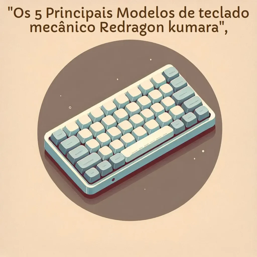 Os 5 Principais Modelos de teclado mecânico Redragon kumara