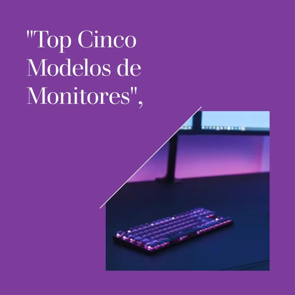 Top Cinco Modelos de monitor gamer aoc