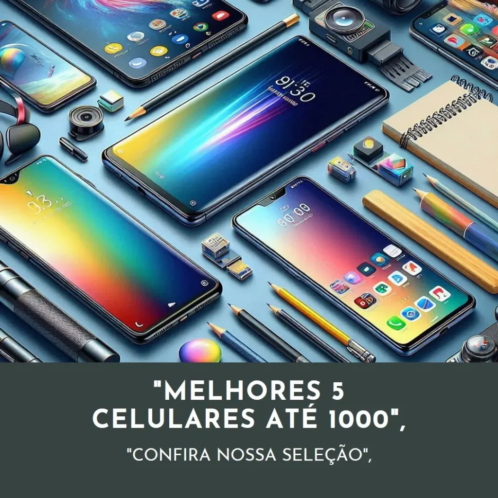 Melhores 5 celular ate 1000