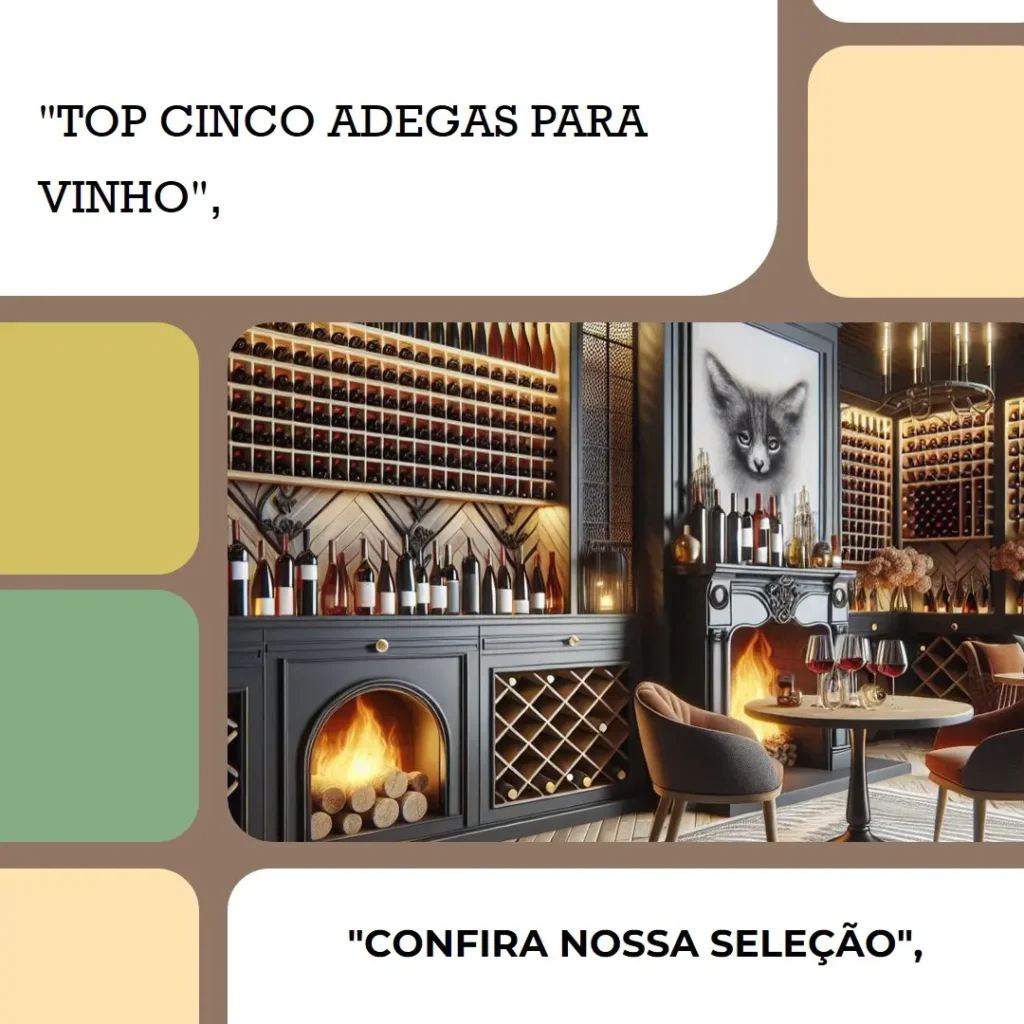 Top Cinco adega para vinho