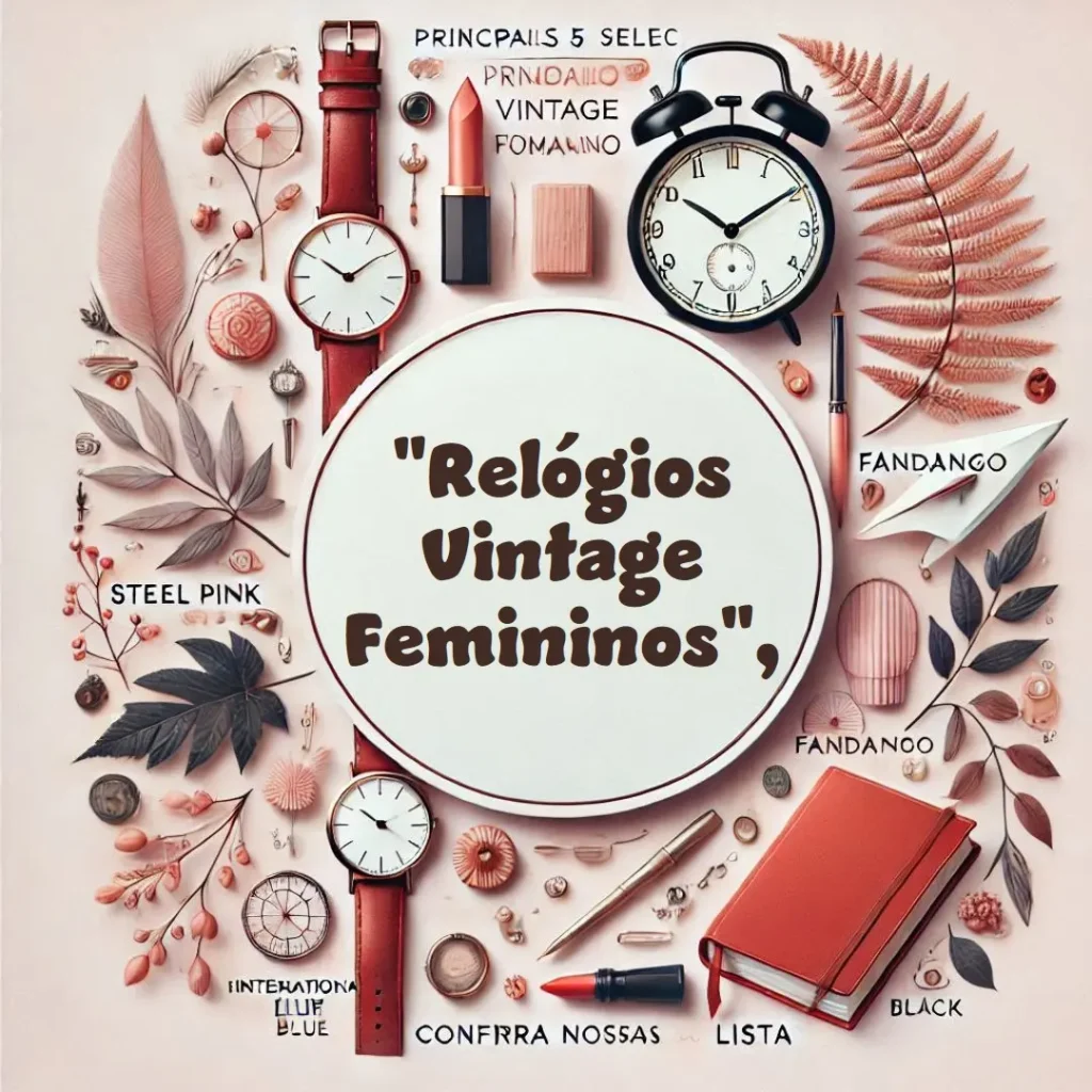 Principais 5 relogio vintage feminino