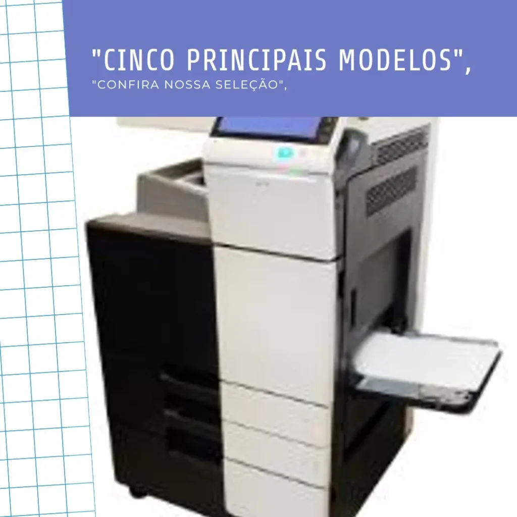 Cinco Principais Modelos de impressora Epson multifuncional