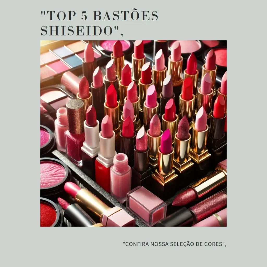 Top 5 Opções de Shiseido VisionAiry 222 Ginza Red – Batom Cremoso 1,6g