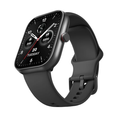 Bettdow SmartWatch, relogio smartwatch com 1.91" Ecrã tátil e Alexa, à prova d'água IP68, relogio smartwatch feminino e masculino com 100+ Modos Esportivos Faz e Recebe Ligações(preto)