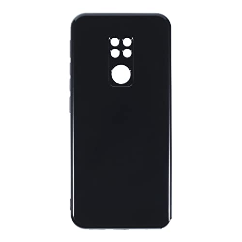Shantime Capa para Motorola Defy 2021, capa traseira de TPU macio, à prova de choque, antiimpressões digitais, capa protetora de corpo inteiro para Motorola Defy 2021 (16,50 polegadas) (preto)