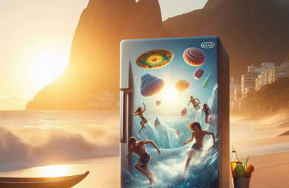 Geladeira Frost Free Brastemp Inverse 2 Portas 443L Evox BRE57AK 127V - Capacidade e Design Inovador
