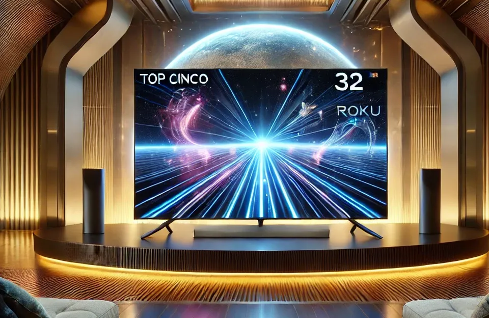 Top Cinco smart TV 32” AOC Roku
