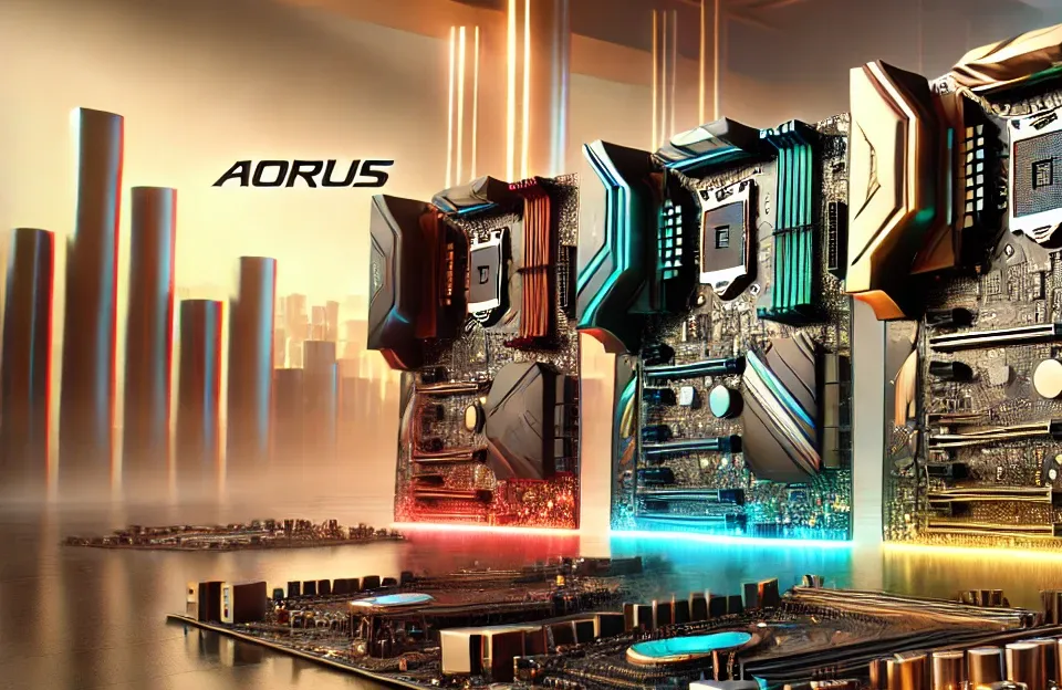 Cinco Principais Modelos de placa mae aorus