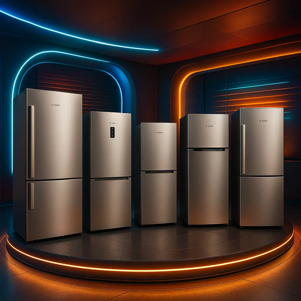 Cinco Principais Modelos de geladeira frost free bosch