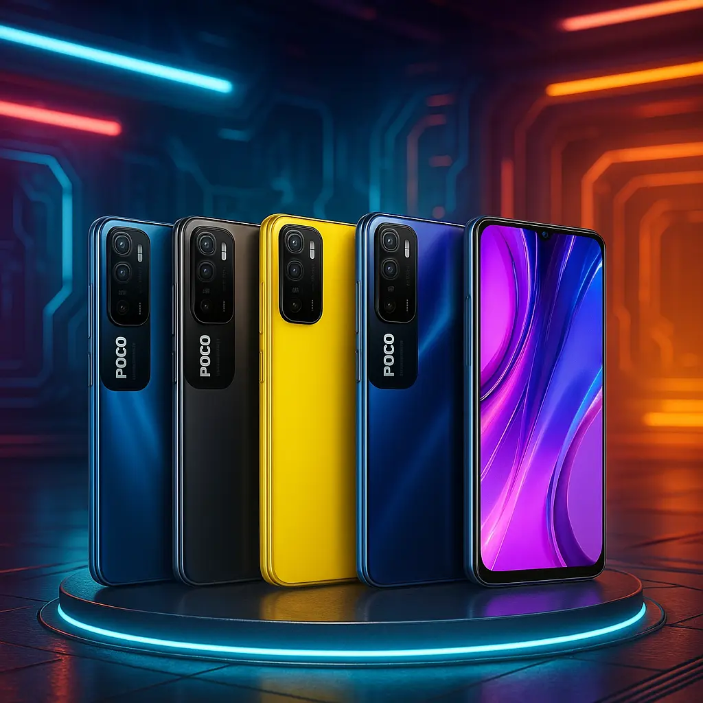 Cinco Principais Modelos de Poco M3 Pro