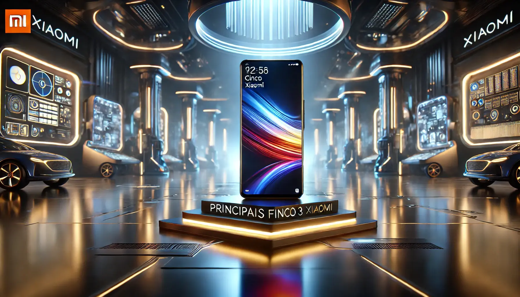Principais Cinco A3 Xiaomi