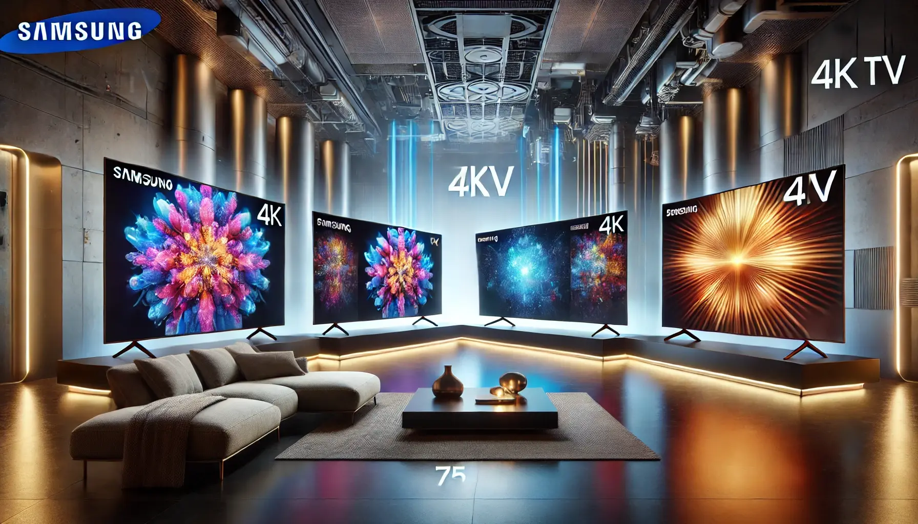 Os 5 Principais Modelos de TV 75 polegadas Samsung 4k